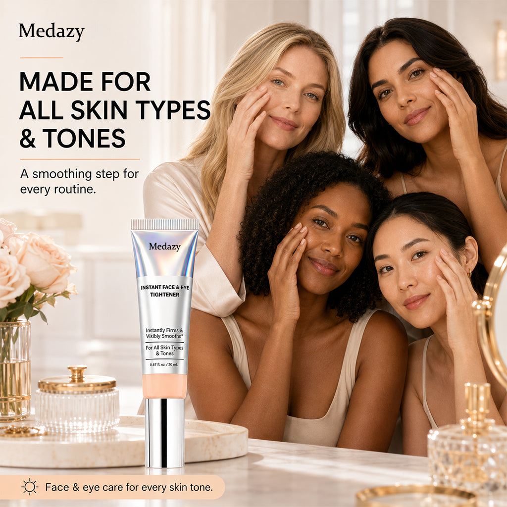 Medazy Instant Face Tightener – Visible Smoothing in 60 Seconds, Progressive Results in 18 Days