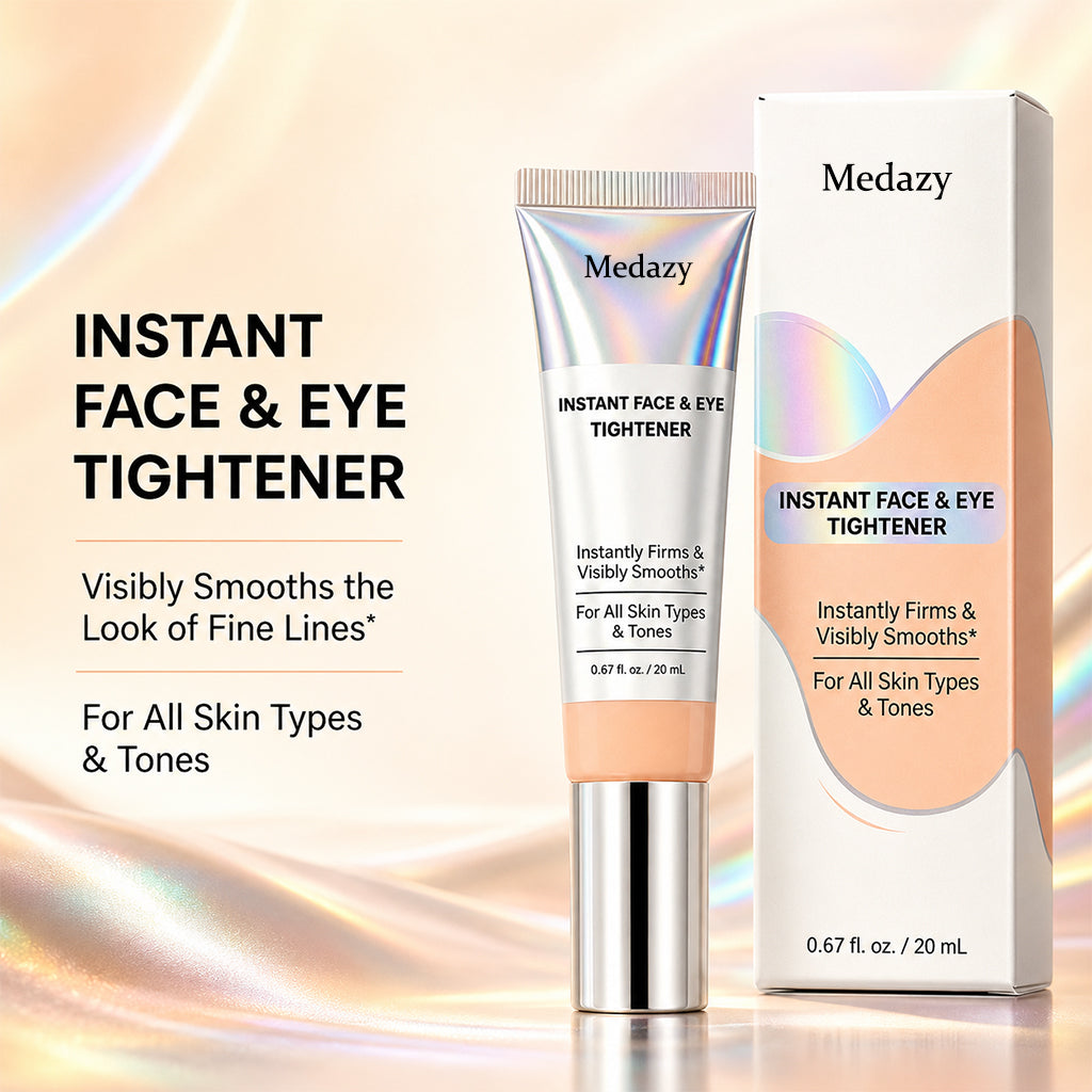 Medazy Instant Face Tightener – Visible Smoothing in 60 Seconds, Progressive Results in 18 Days