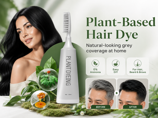 📢📢Buy 1 Get 1 Free – Last Day! ⏰Plant-Based Comb Hair Dye