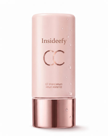Insideefy CC Tinted Serum – Shade-Adaptive Coverage, 24H Hydration & Waterproof Wear