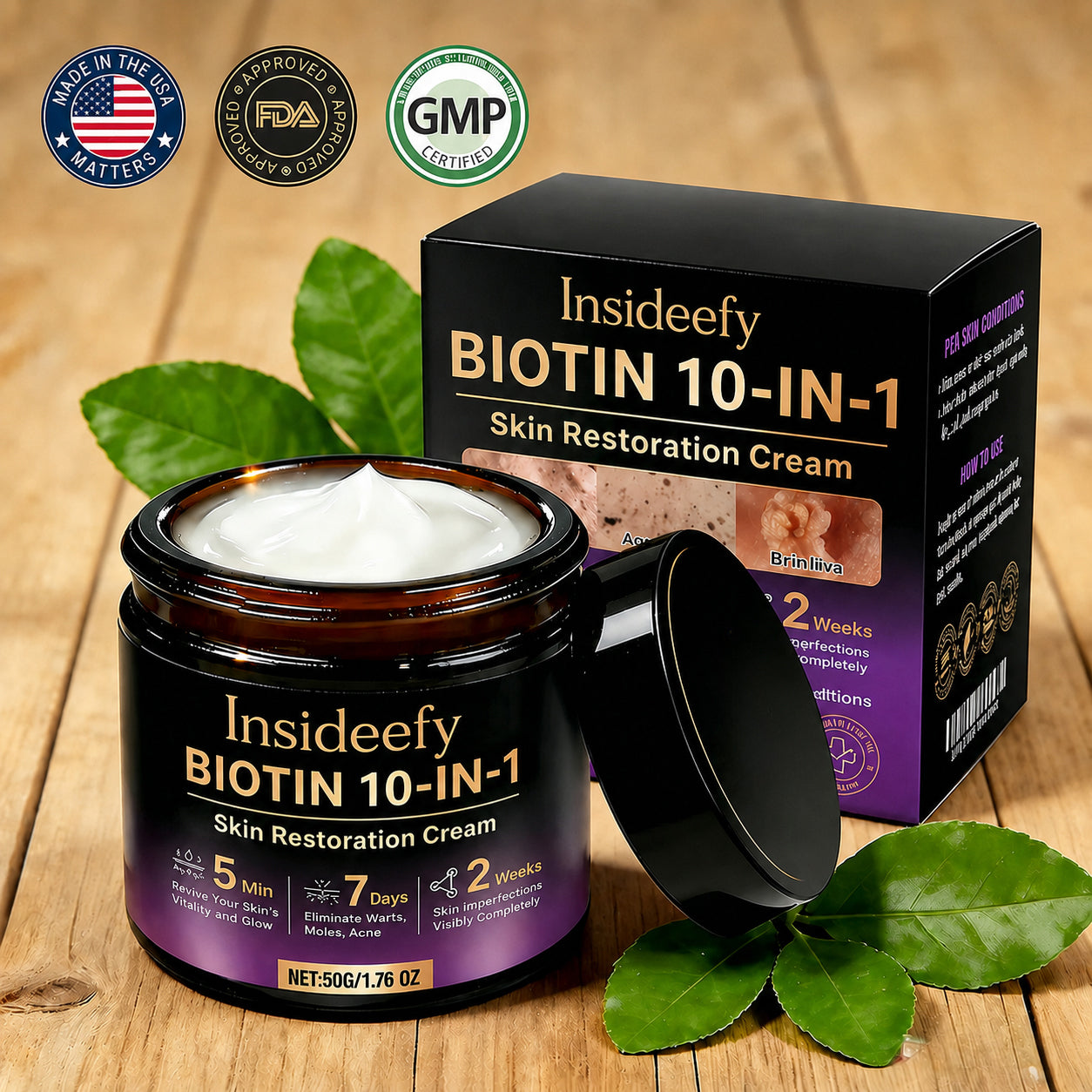 Biotin 10-in-1 Skin Comfort Cream🍀
