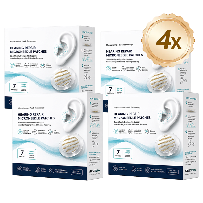 Hearing Repair Microneedle Patches