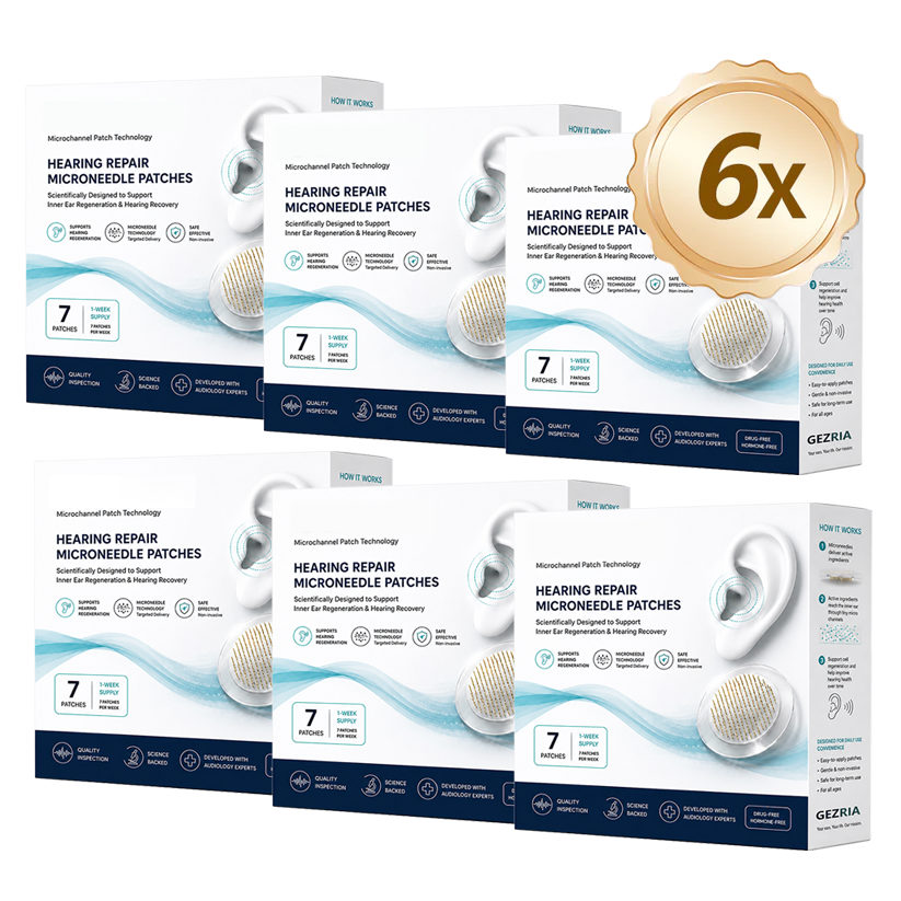 Hearing Repair Microneedle Patches