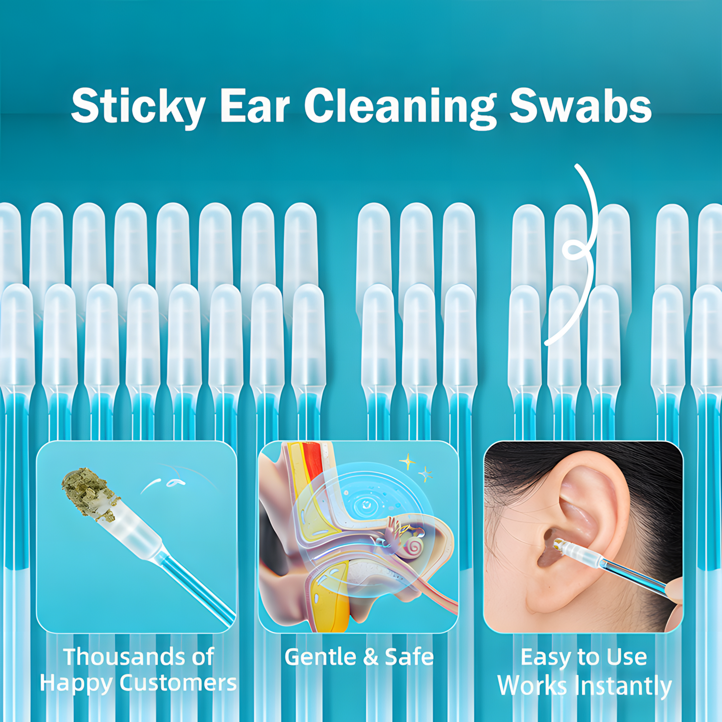 🔥Last Day 70% OFF 💦Lifezm™ Sticky Ear Cleaning Sticks – Gentle, Visible Ear Care