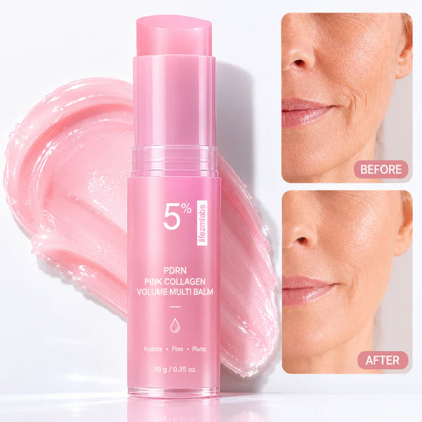 🔥LAST DAY 60% OFF Lifezm®labs Korean Pink Collagen Volume Multi Balm