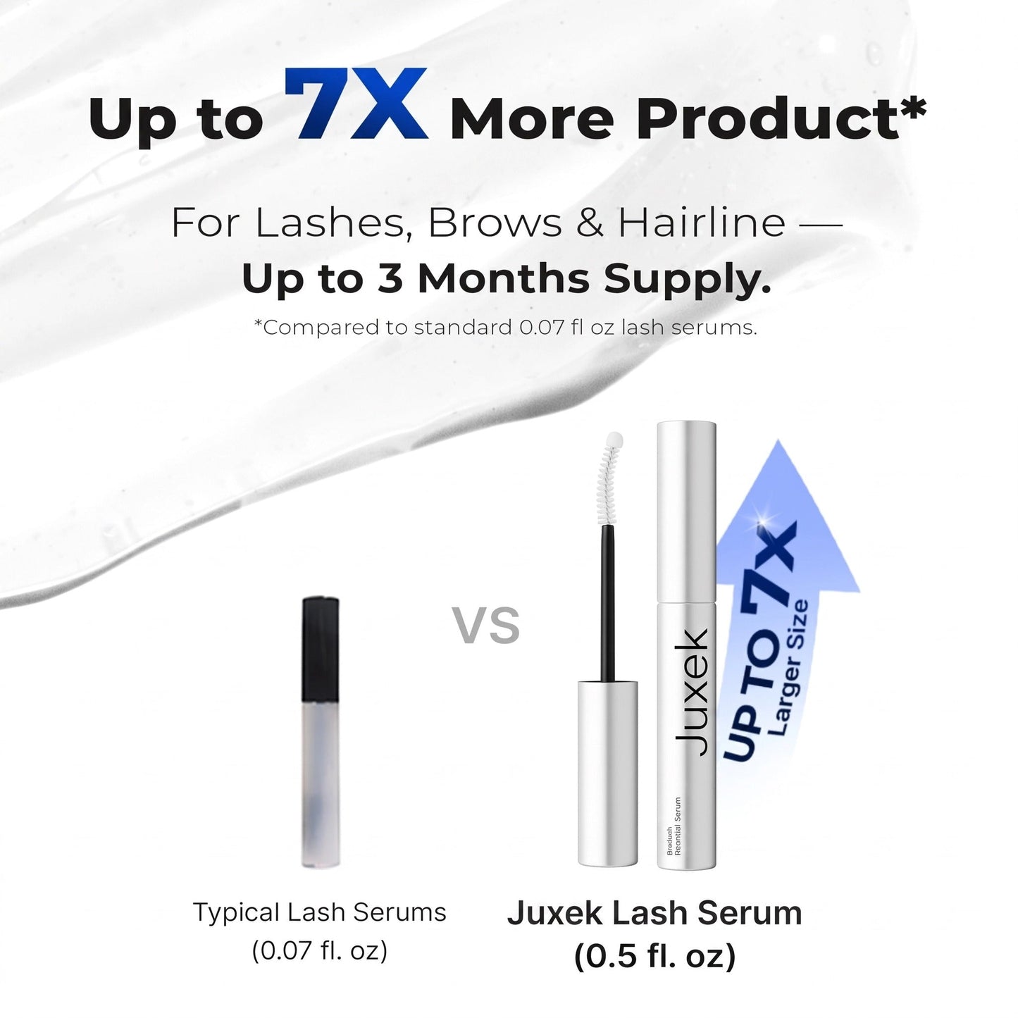 ✨Buy 2 Get 1 Free - Juxek™ Eyelash Growth Serum - Safe & Gentle Lashes Care, Fuller, Thicker in 2 Weeks, Non-Prostaglandin