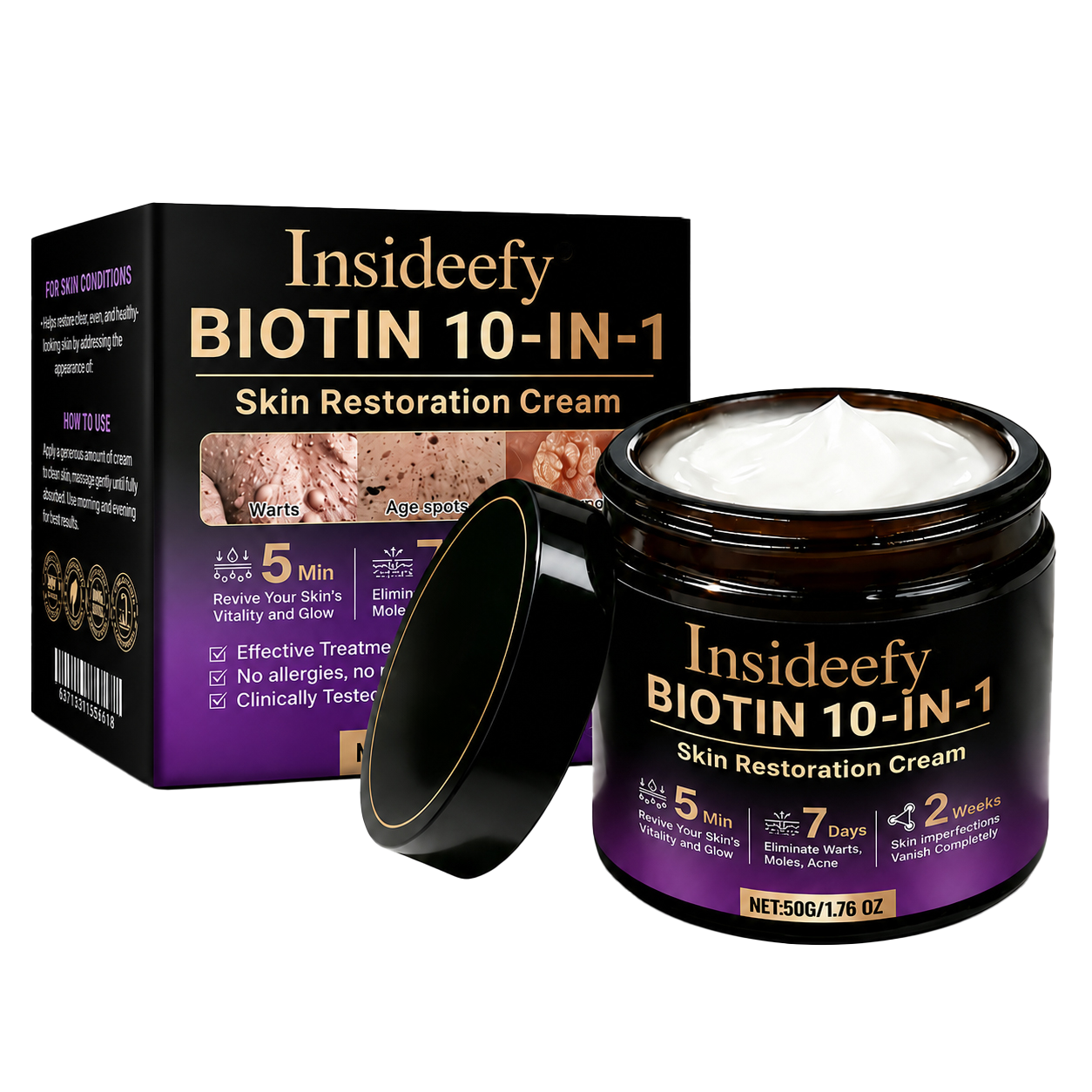 Biotin 10-in-1 Skin Comfort Cream🍀