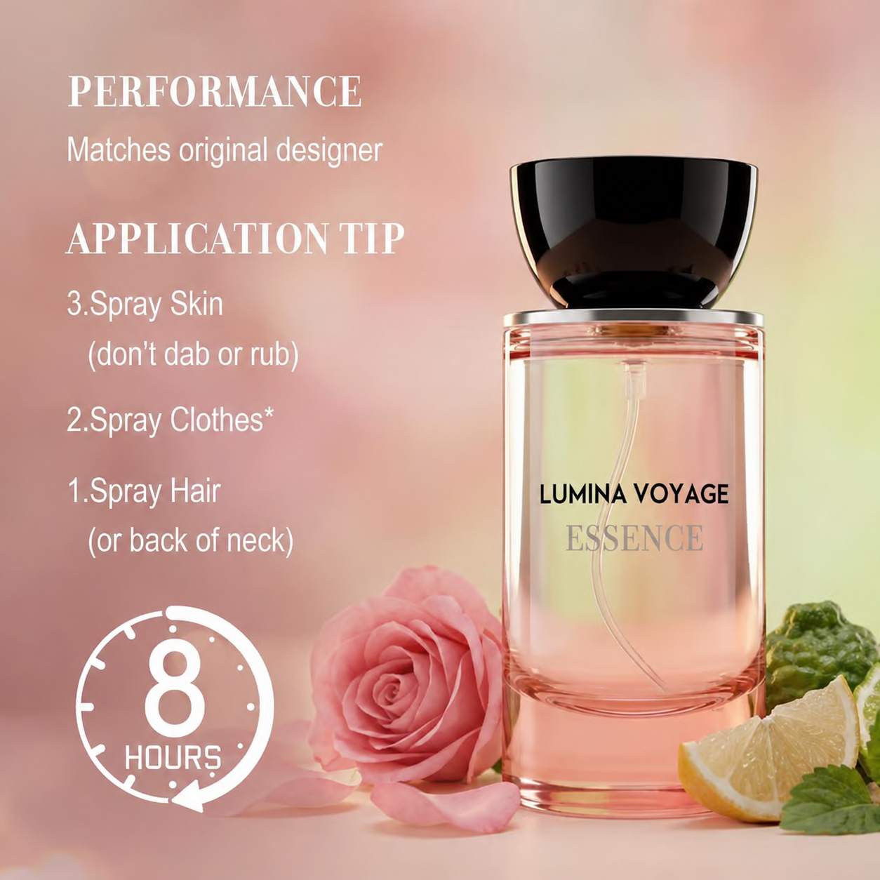 🌹TALENR VOYAGEE | Rosey Fruity Floral | Extrait De Parfum | Long Lasting Luxury Fragrance